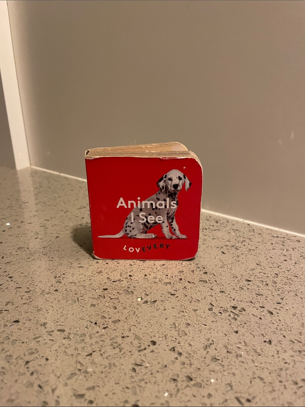 Lovevery "Animals I See" Board Book - Red